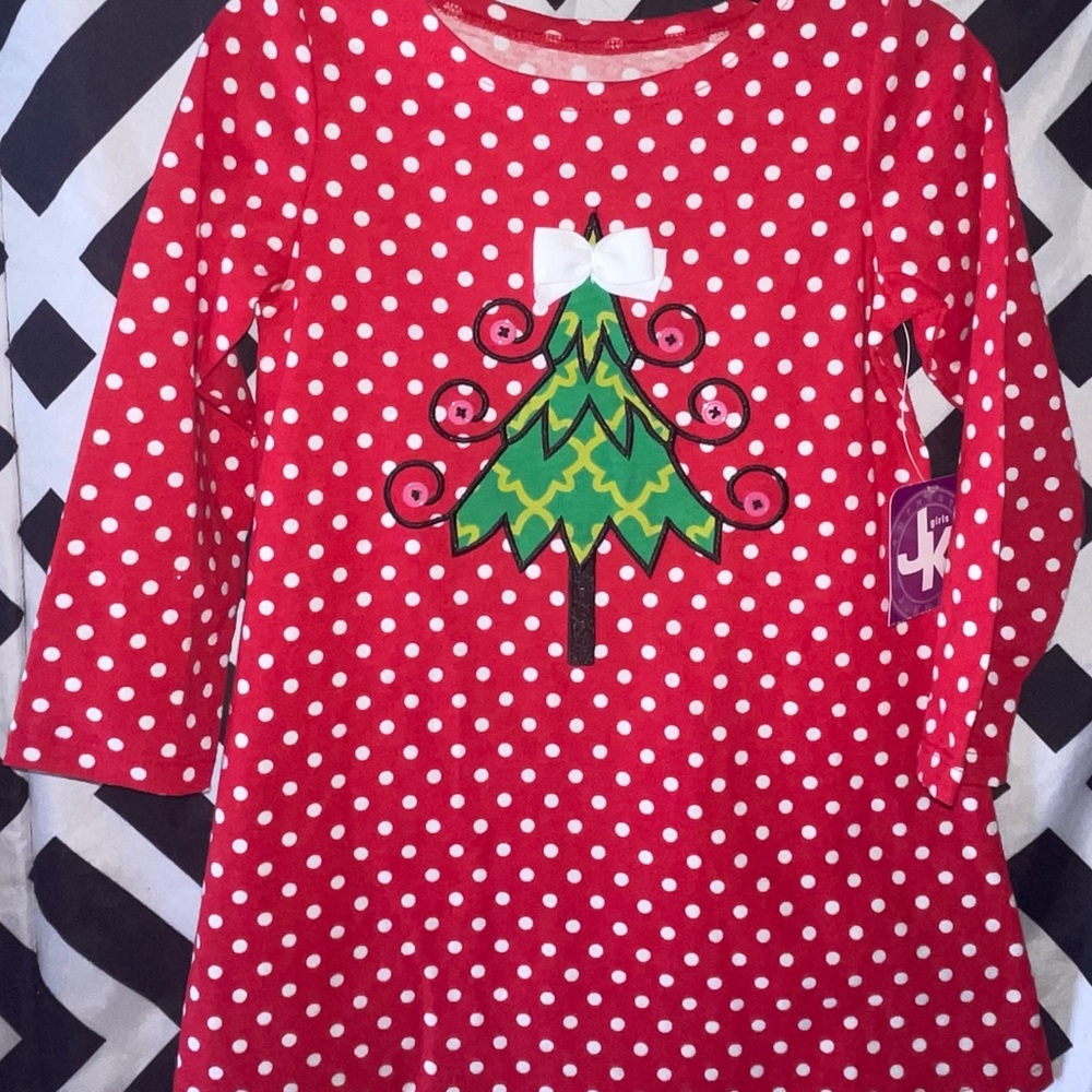 Just In Time For Christmas…Cute Red & White Polka Dot Dress